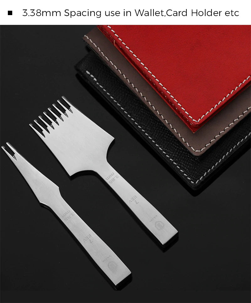 How to use a Leather Pricking Iron Hands of Tym