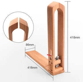 Quality Wooden Leather Craft Stitching Pony / Sewing Clam for Hand Sti ...