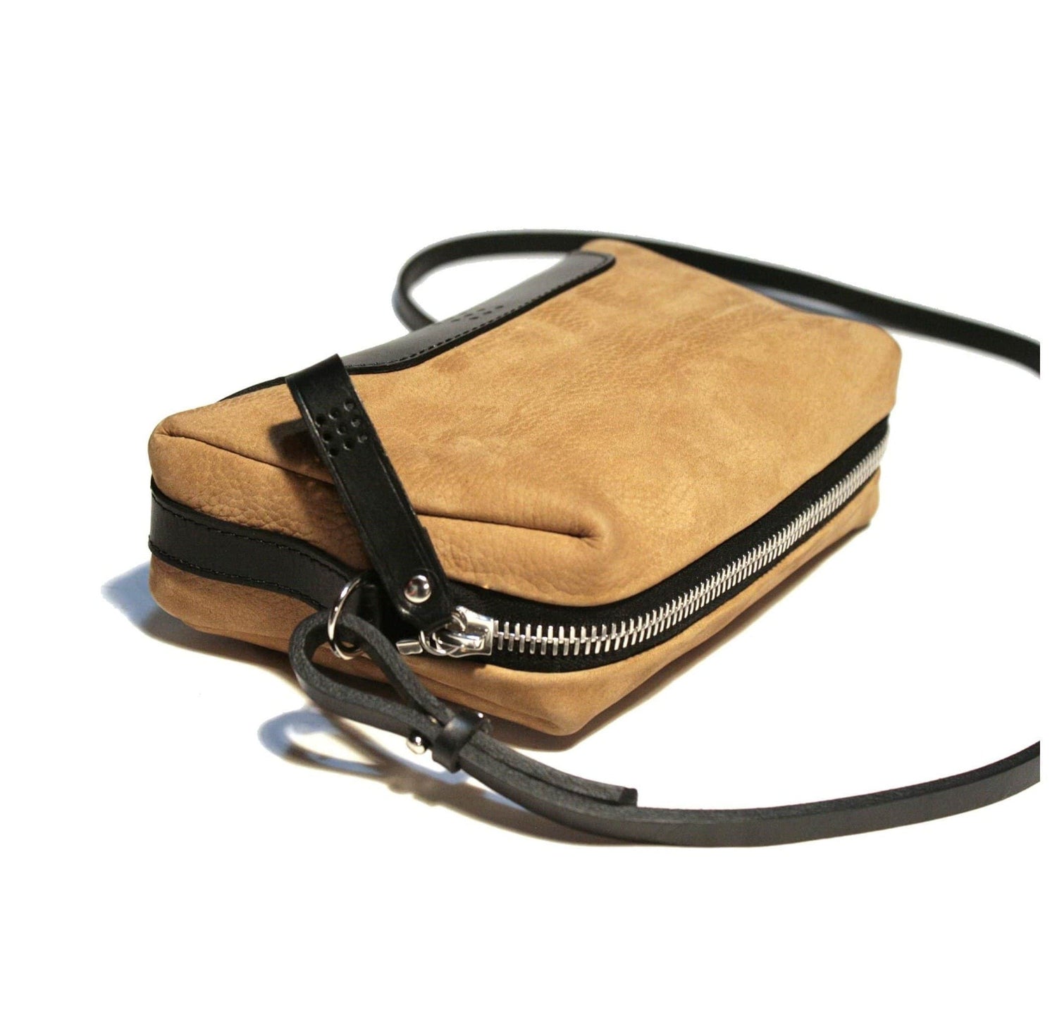 Hands of Tym Bag 'Elm' Bespoke Handmade Leather Mini Boxy Bag