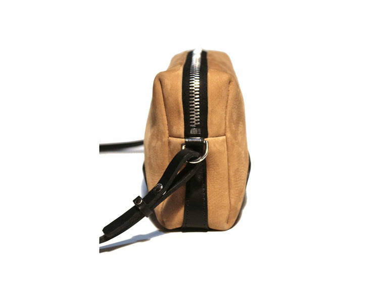 Hands of Tym Bag 'Elm' Bespoke Handmade Leather Mini Boxy Bag