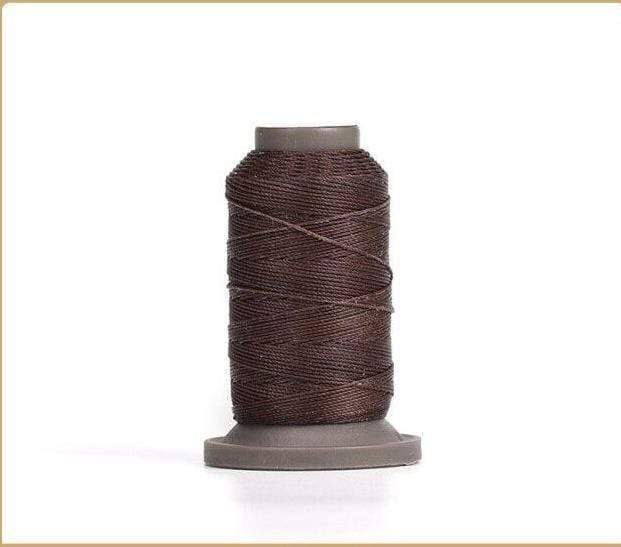 Hands of Tym Caramel-1spool 100% polyester waxed thread - 0.55 mm diameter for leather crafting