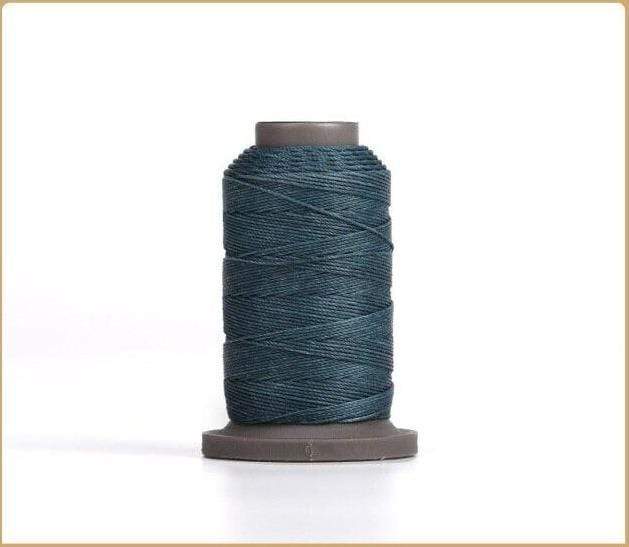 Hands of Tym Cobalt Blue1spool 100% polyester waxed thread - 0.55 mm diameter for leather crafting