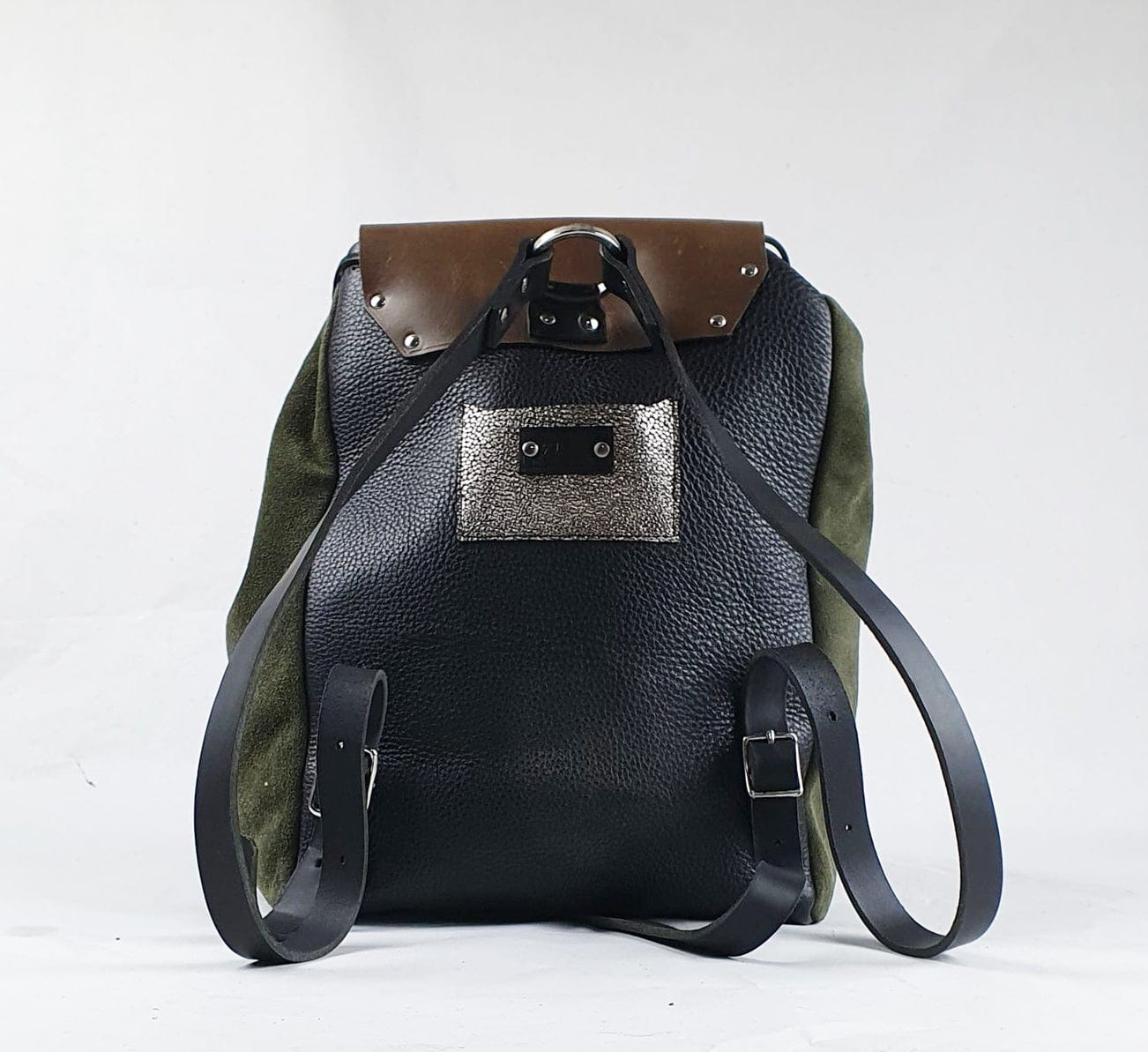 Hands of Tym Course 'Bag In A Day' Practical Leather Course Backpack