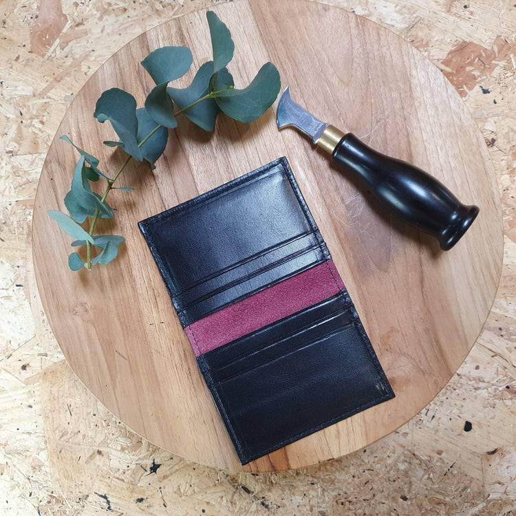 Hands of Tym Course 'Wallet in a Day' Practical Hand Stitching Leather Course - The Card Wallet