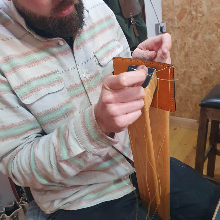 Hands of Tym Course 'Wallet in a Day' Practical Hand Stitching Leather Course - The Card Wallet