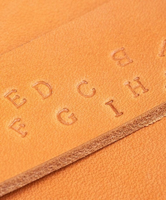 Leather Craft Alphabet Tool for stamping capital letters and numbers p ...