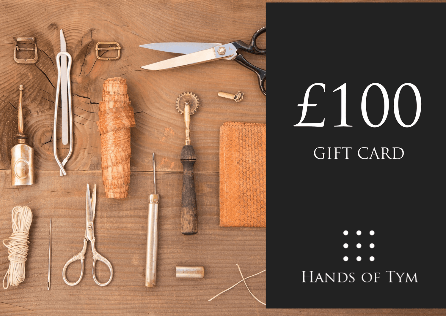 Hands of Tym Gift Card £100.00 Hands of Tym Gift Cards