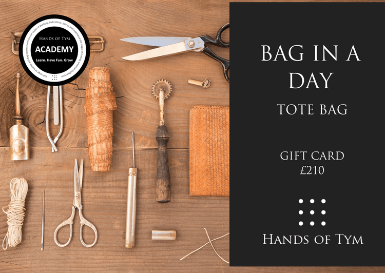 Hands of Tym Gift Card Bag in a Day (Tote Bag) - £210 Hands of Tym Gift Cards