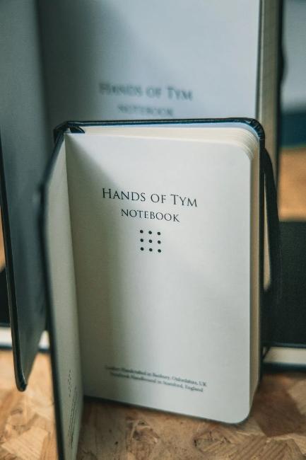 Hands of Tym Pocket - Slim A6 / Ruled Luxury Leather Notebook / Diary INSERT ONLY