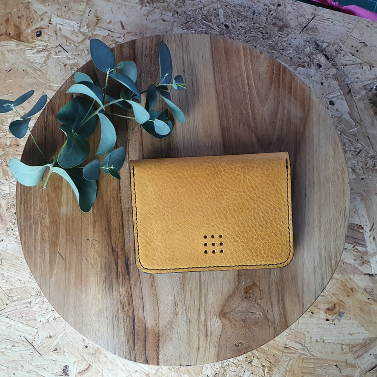Hands of Tym SLG 'Ivy Mini' The Bespoke Handmade Leather Concertina Purse