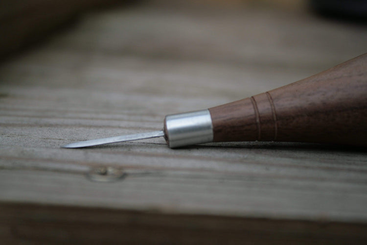 Hands of Tym Tools and Supplies British handmade diamond tipped stitching awl for leather craft