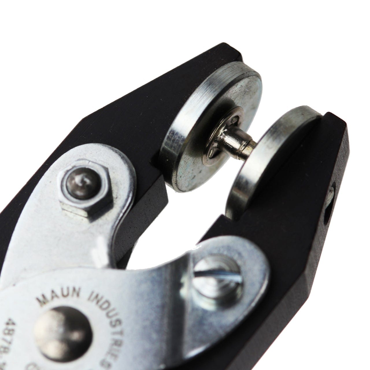 Leather craft hand held rivet press tool - cupped rivet plier – Hands ...