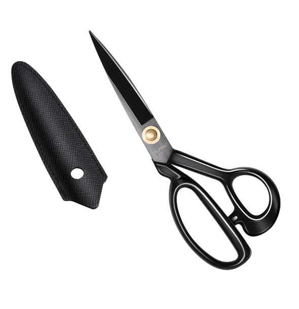 Wuta Tools and Supplies Professional Heavy Duty Steel Leather Crafting Scissors